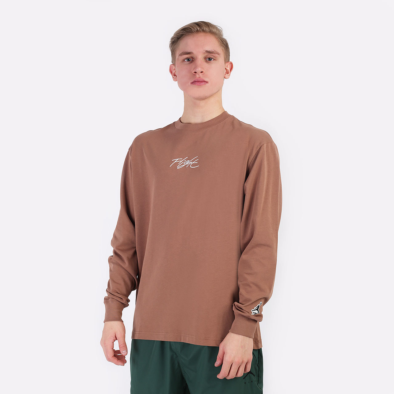 Лонгслив Jordan Flight Essentials (DN4427-256)  - цена, описание, фото 1